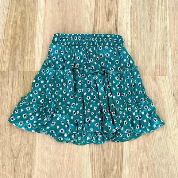 Polly Australia Tiered Mini Skirt - Picture 1 of 7